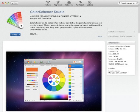 02_app_color_schemer_studio 排名前20位的Mac App Store應(yīng)用程序平面設(shè)計(jì)師。