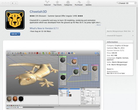 05_app_cheetah_3d 排名前20位的Mac App Store應(yīng)用程序平面設(shè)計(jì)師。